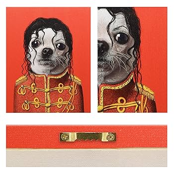 ペッツロックアートパネル Amazon.com: Empire Art Direct Pets Rock Pop Graphic Wrapped